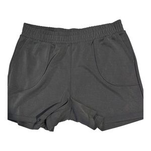 Rae Mode Women's Black Shorts with Thick Elastic Waistband and Pockets Size 1X